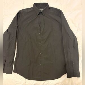 H&M Classic Black Dress Shirt